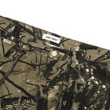 Gather Cargo Denim Flare