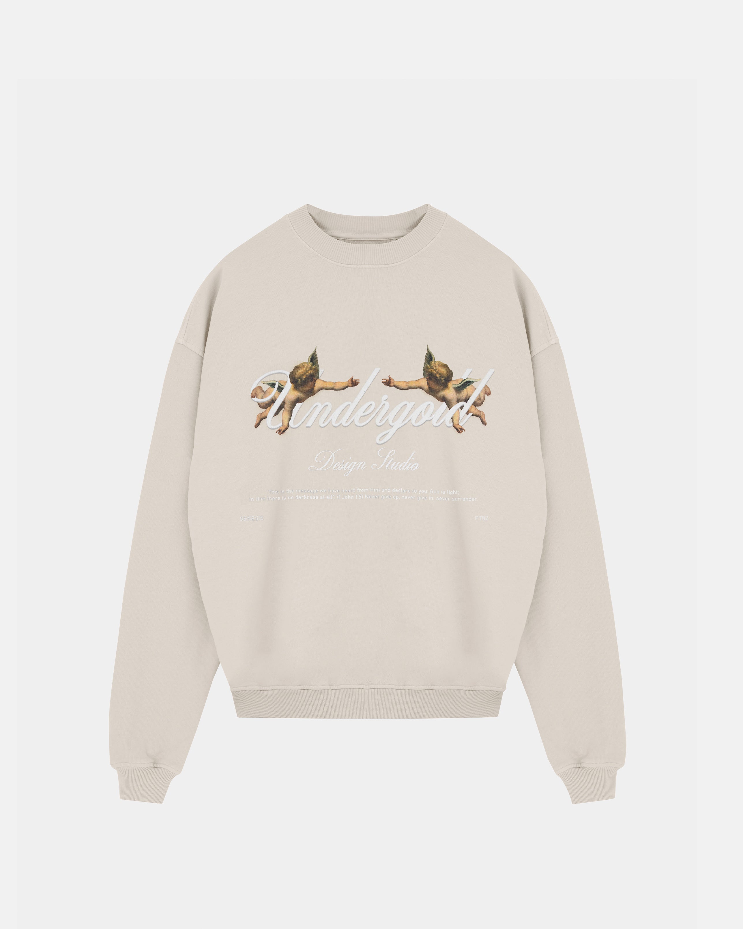 Genesis PT02 Cherubs Crewneck Bone