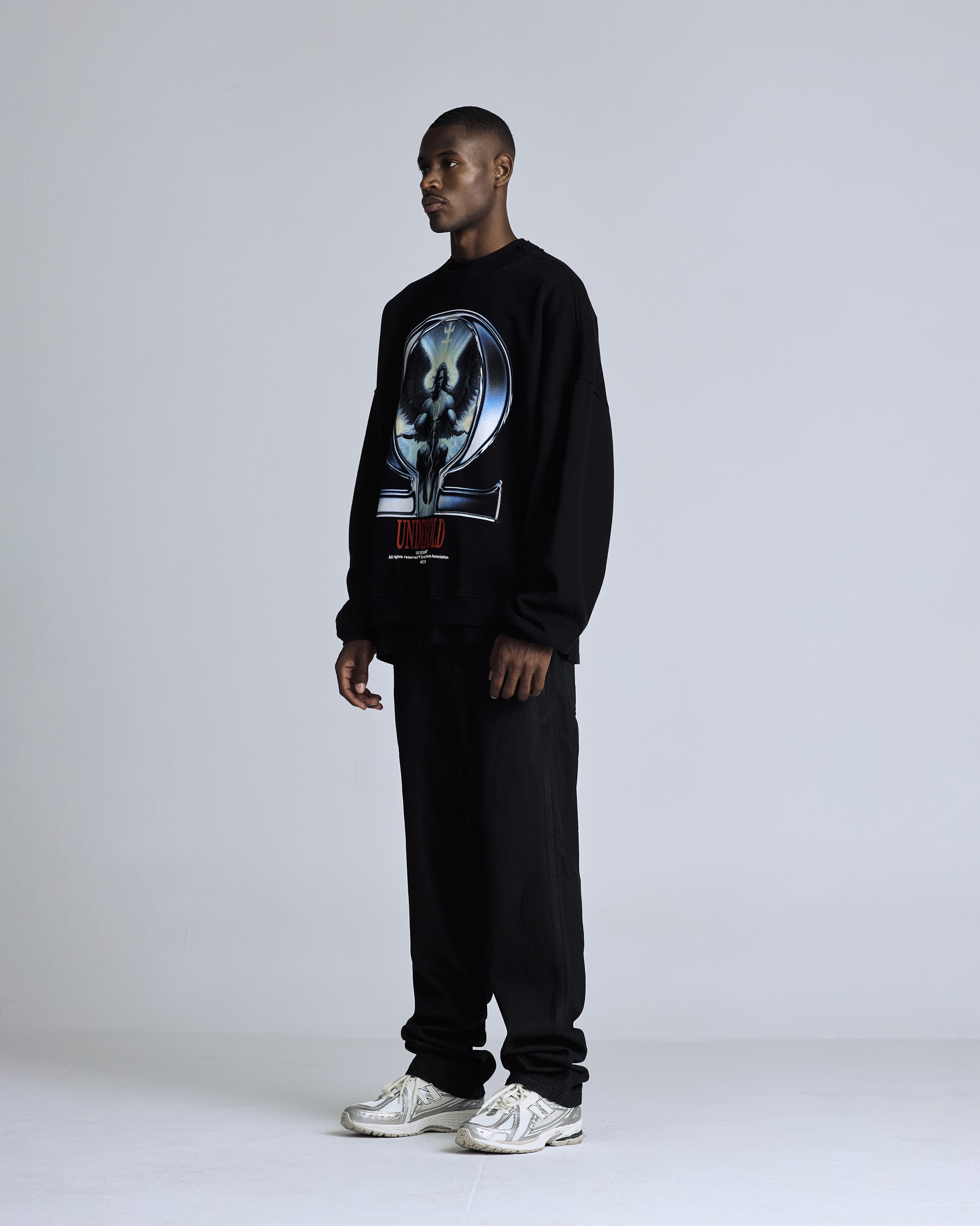 Genesis PT03 Omega Angel Crewneck Black