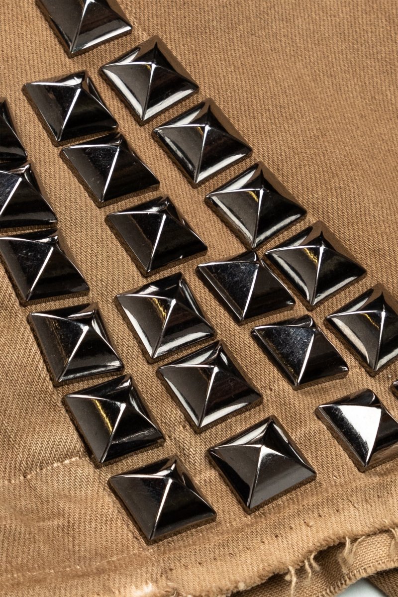 "GLAZ" STACKED FLARE JEAN SAND DRIFT