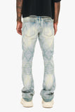 Glim Stacked Flare Jeans Vintage Wash