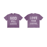 GOD WILL ARRIVE TEE (PURPLE)