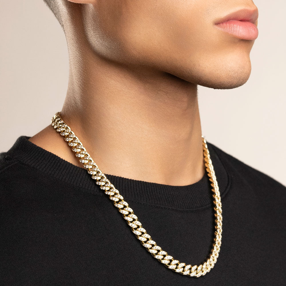 Diamond Cuban Link Chain 10mm