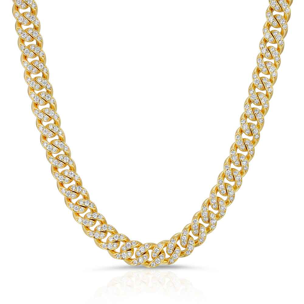 Diamond Cuban Link Chain 10mm