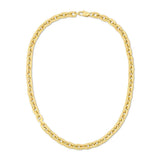 Gold Cable Rolo Chain
