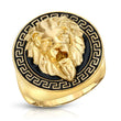 Gold Grecco Lion Ring