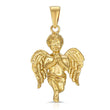Micro Fallen Angel Necklace Pendant & Franco Chain