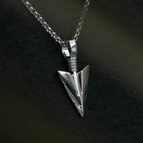 Arrowhead Pendant Necklace & Cable Chain