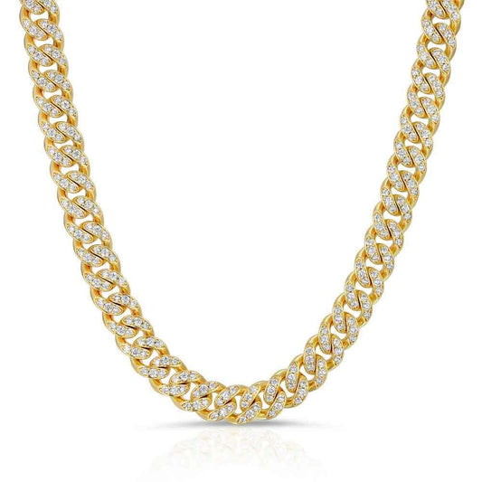 Diamond Cuban Link Chain 8mm