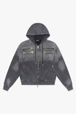 Gotham Jacket Grey Wash