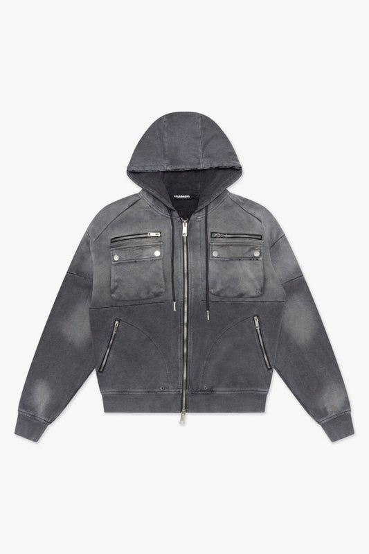 Gotham Jacket Grey Wash