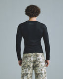 Gratia Plena Basic Superslim Long Sleeve Tshirt Black