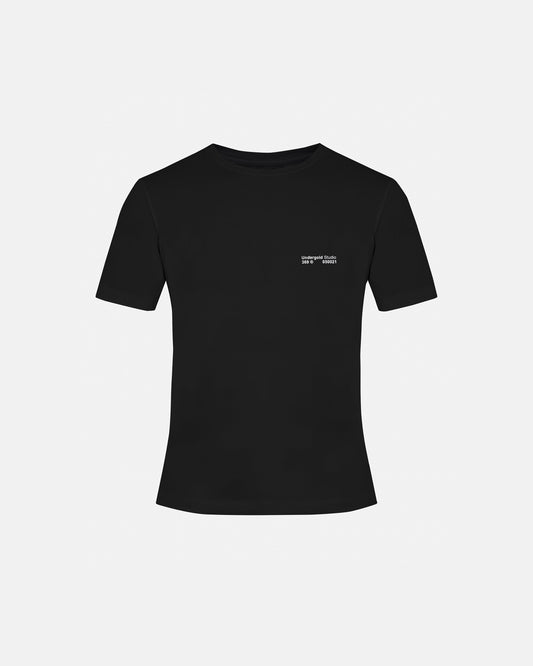Gratia Plena Basic Superslim Tshirt Black