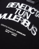 Gratia Plena Benedicta Tshirt Black