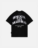 Gratia Plena Benedicta Tshirt Black