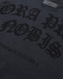 Gratia Plena Ora Pro Nobis Boxy Fit Tshirt Vintage Black