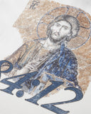 Gratia Plena Pantocrator Boxy Fit Tshirt White