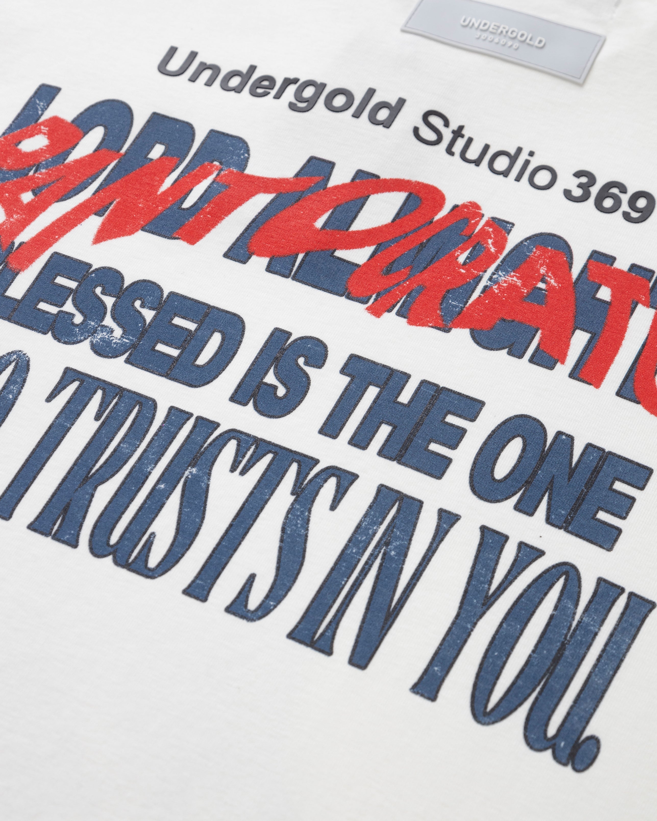 Gratia Plena Pantocrator Boxy Fit Tshirt White