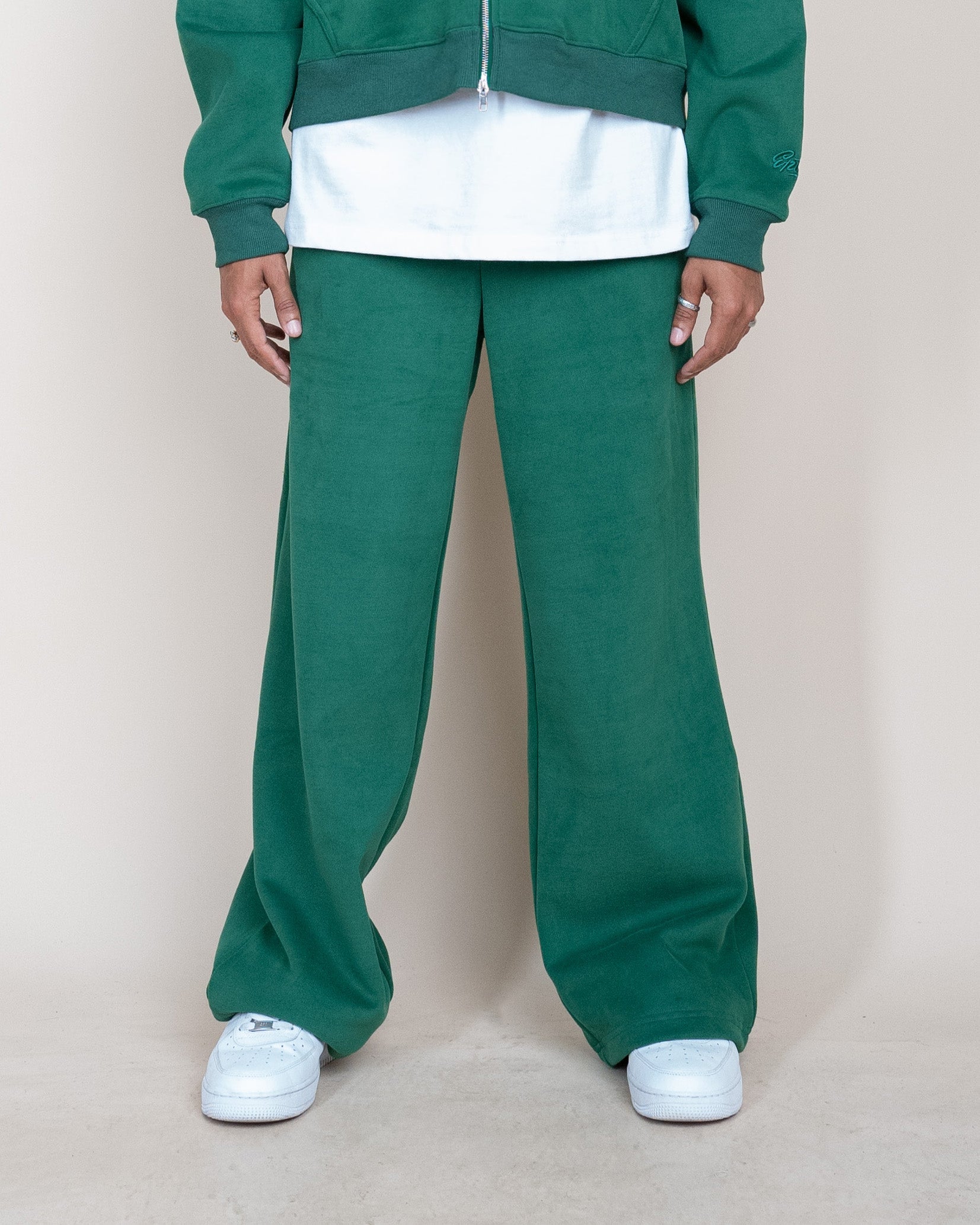 EPTM Perfect Baggy Fleece Pants - Hunter Green