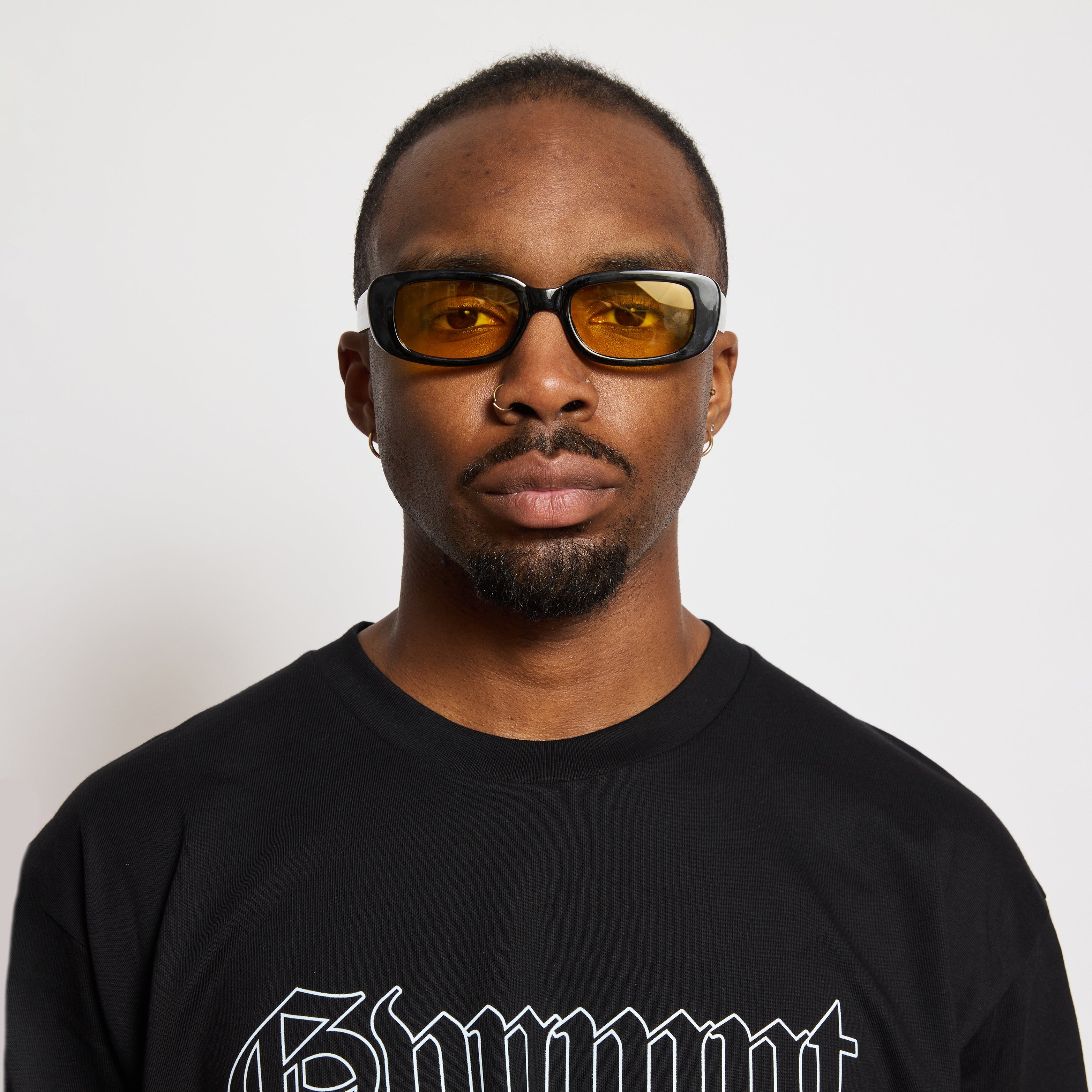 Nova Sunglasses - Black / Yellow
