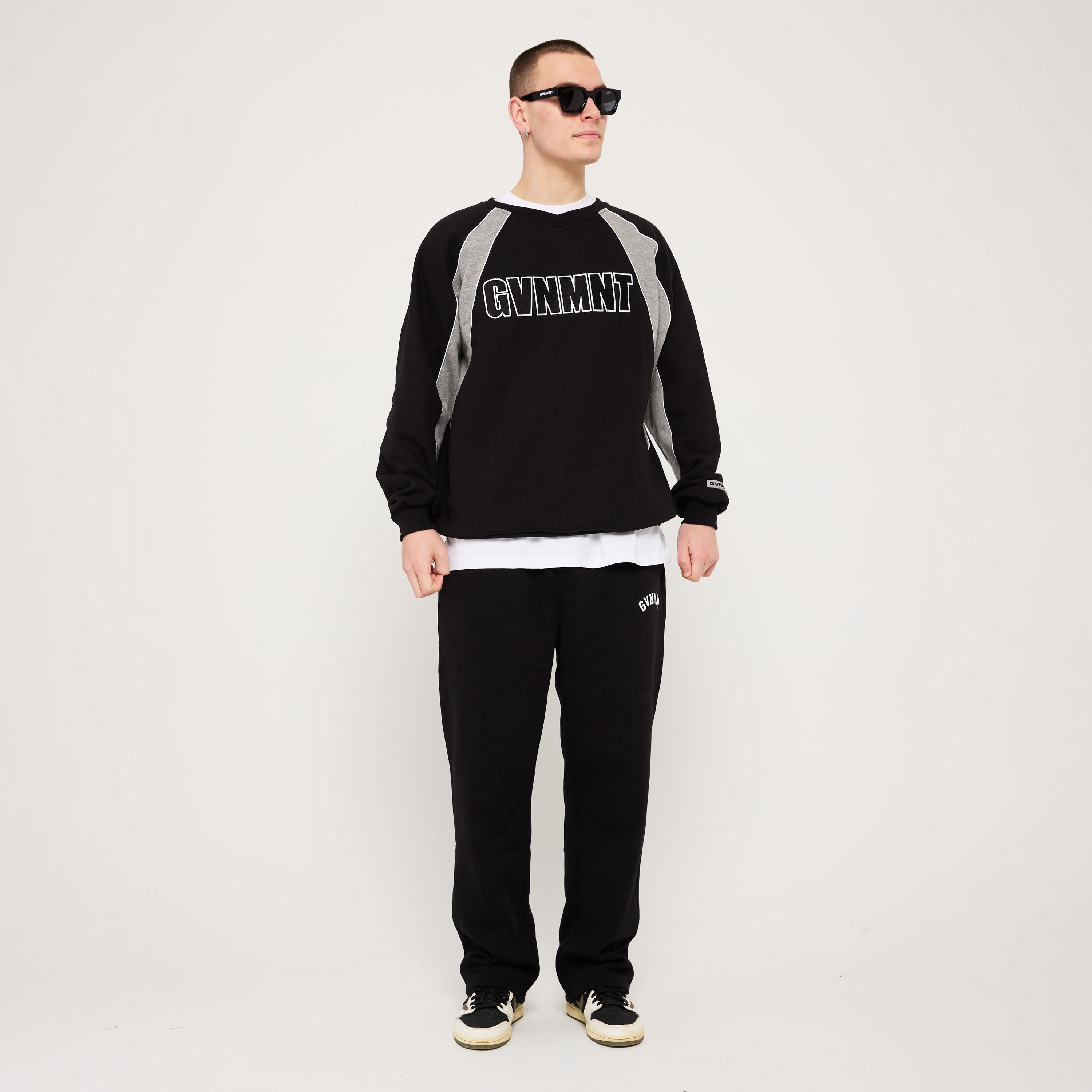 GVNMNT Varsity Straight leg Jog pant