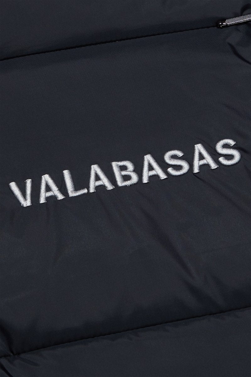 "HALO" PUFFER JACKET BLACK