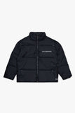 "HALO" PUFFER JACKET BLACK