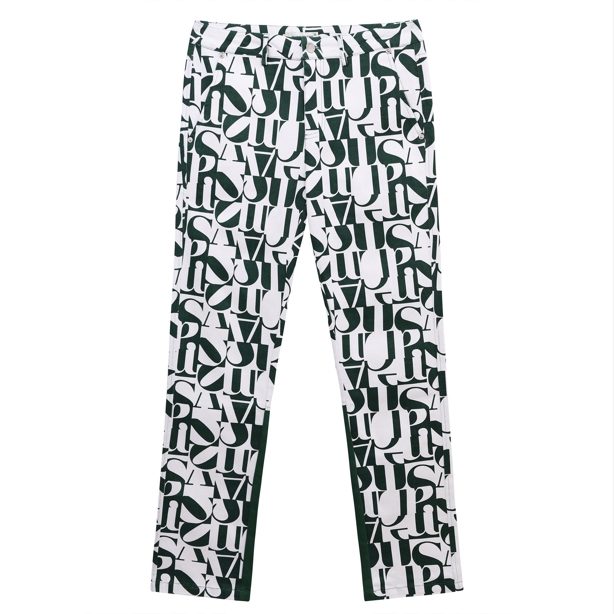 Harmony Denim Flare (Green)