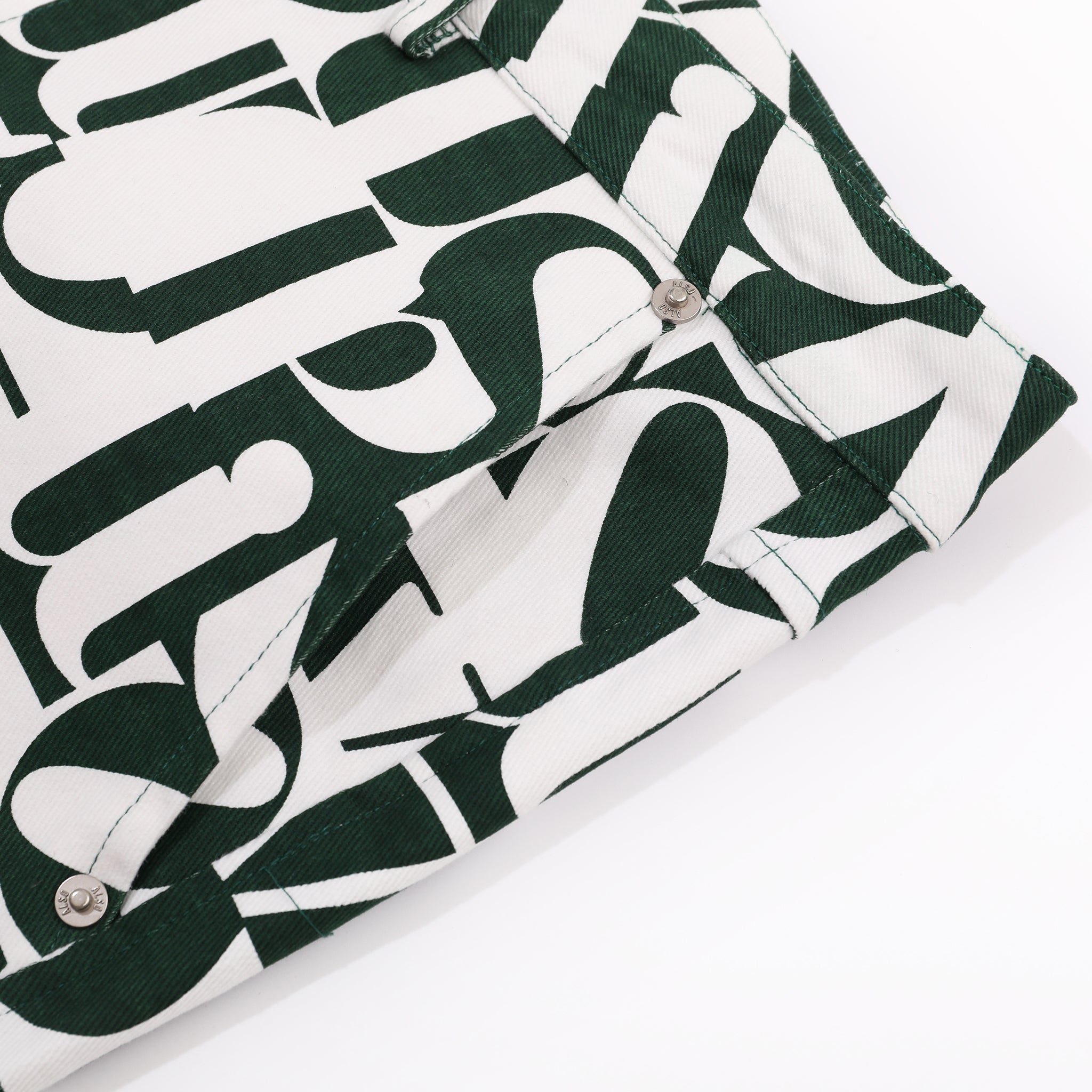 Harmony Denim Flare (Green)