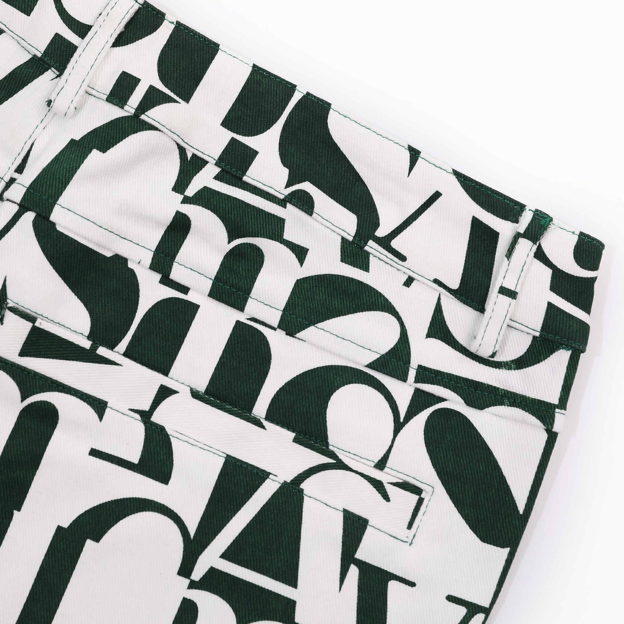 Harmony Denim Flare (Green)