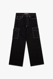 Hart Baggy Jean Jet Black