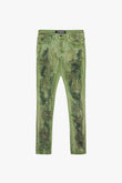 "HARVEST" SKINNY JEAN GREEN WASH
