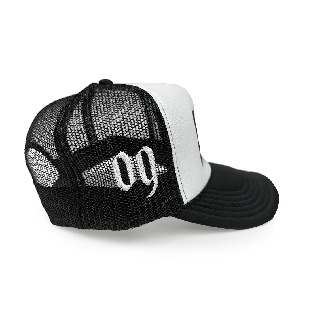 MSTR TRUCKER SNAPBACK BLACK / WHITE