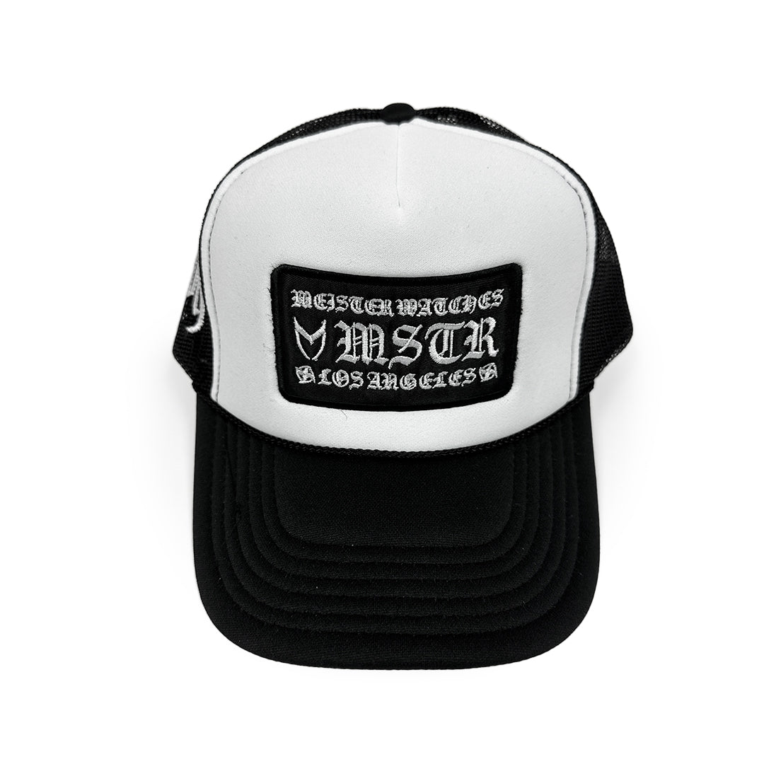 MSTR TRUCKER SNAPBACK BLACK / WHITE
