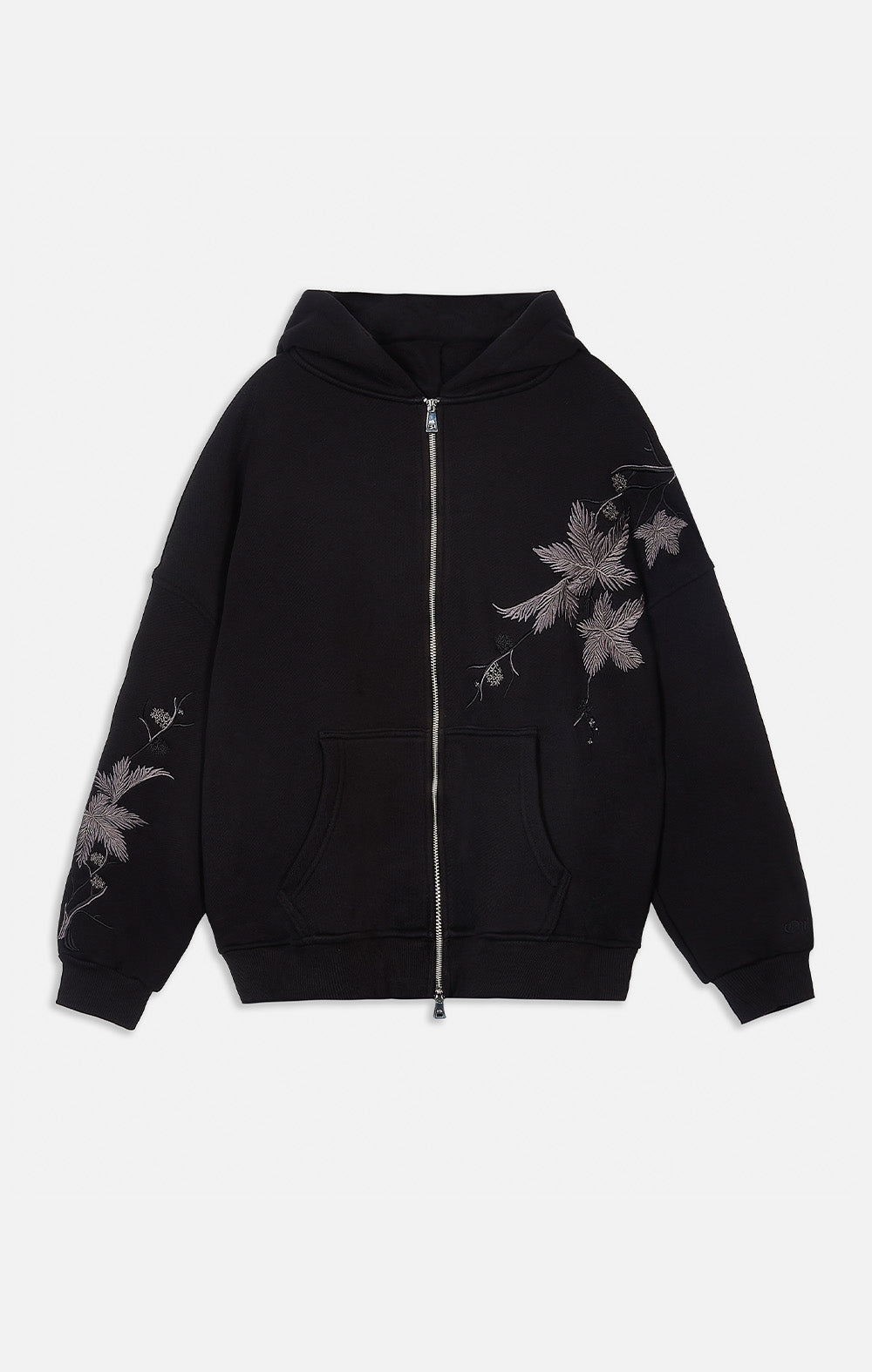 MIDNIGHT HAWTHORN ZIPPED HOODIE