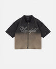 Helios Undgld Zip Up Shirt Dirty Black