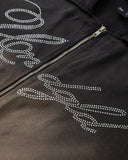 Helios Undgld Zip Up Shirt Dirty Black