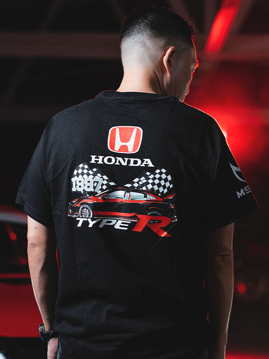 TYPE R RACER TEE - BLACK