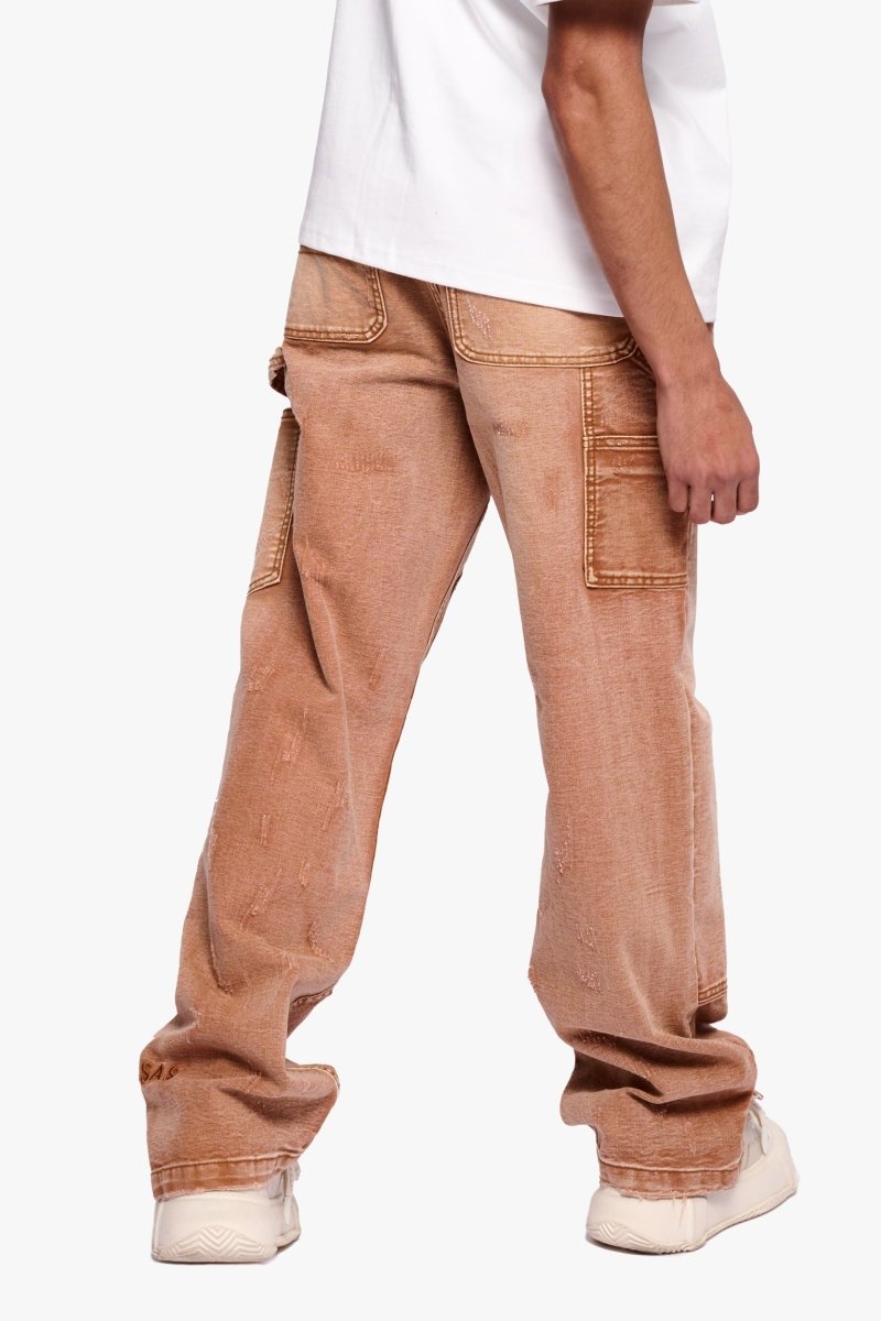 Hound Straight Jeans Brown Washed