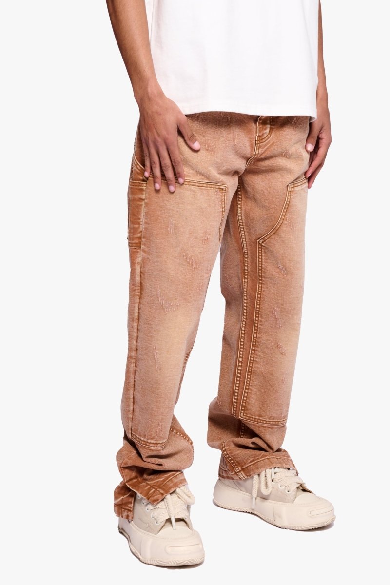 Hound Straight Jeans Brown Washed