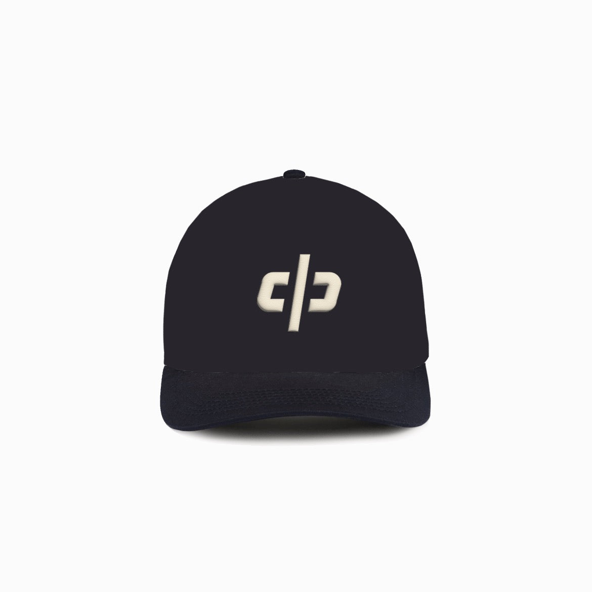 DP icon 5 panel cap / black/white
