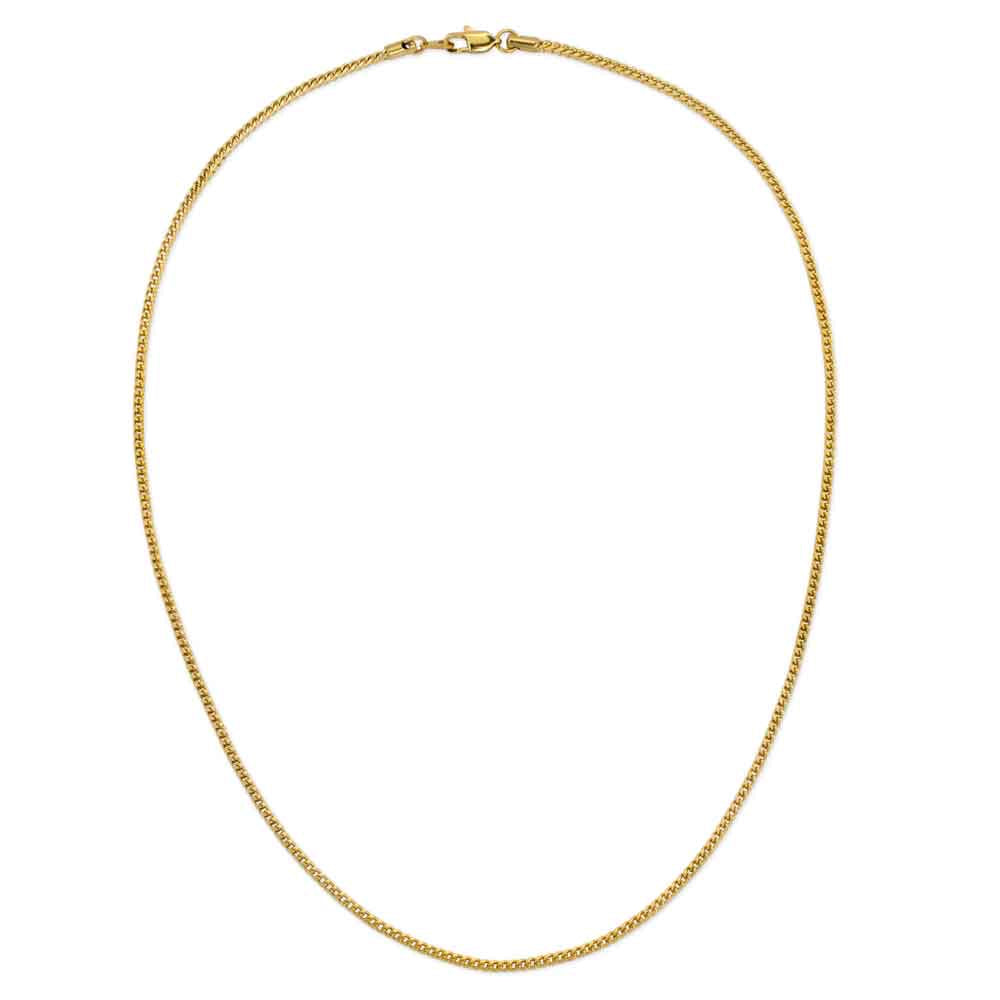 Gold Franco Chain 2.5mm