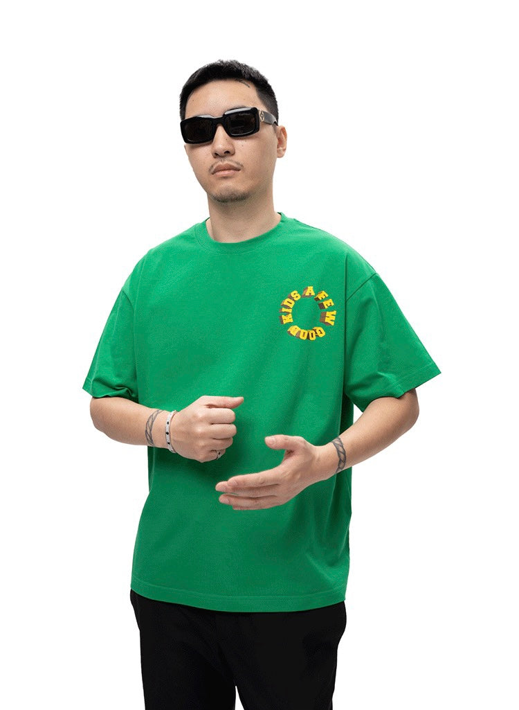 DONCARE(AFGK) “Circle logo short sleeve tee”