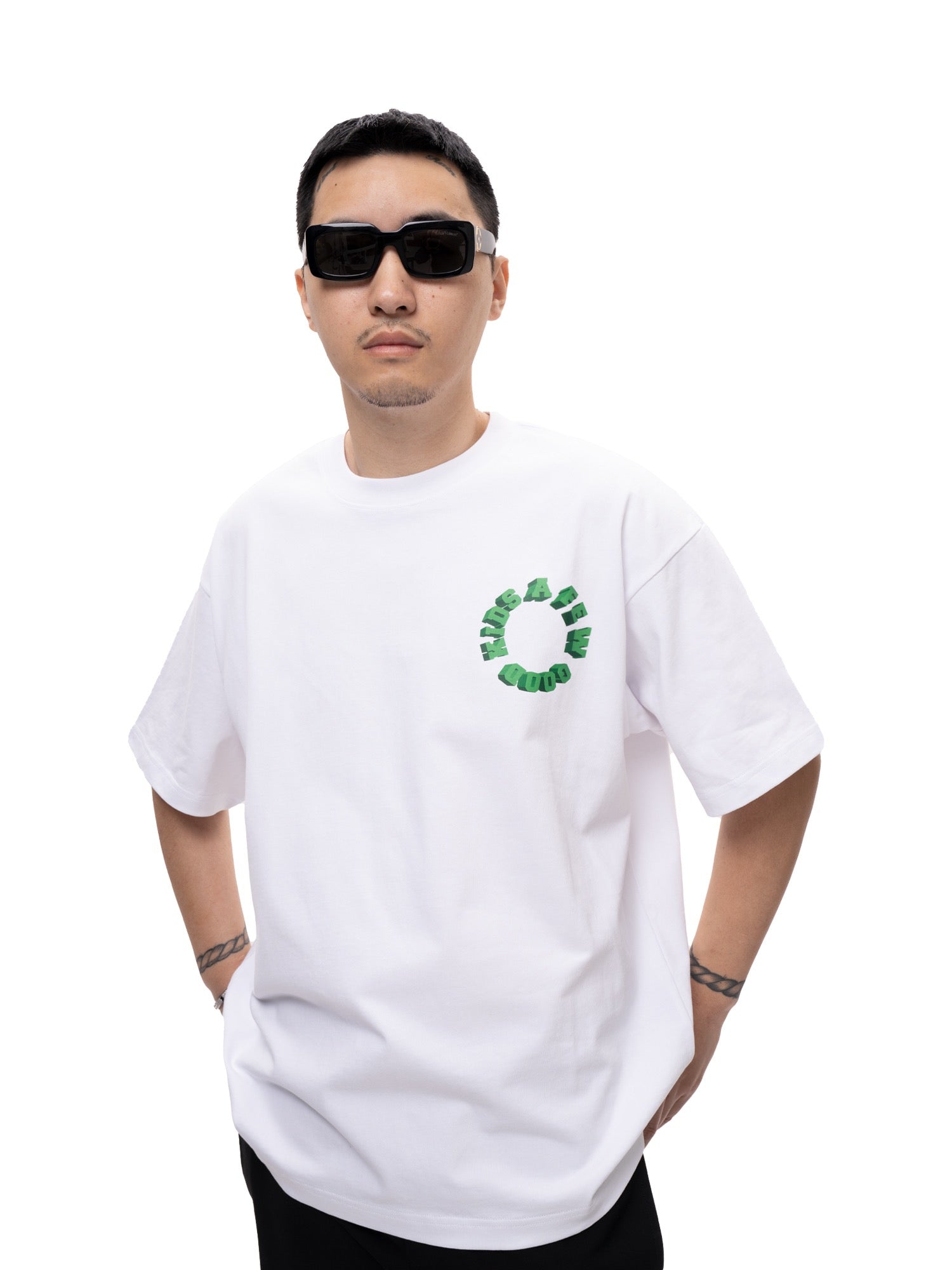 DONCARE(AFGK) “Circle logo short sleeve tee”