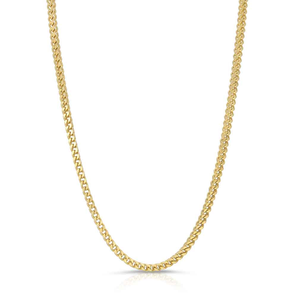 Gold Franco Chain 2.5mm