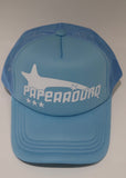 BLUE PRINTED TRUCKER HAT