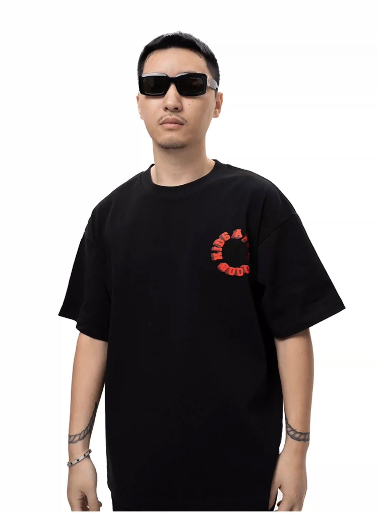 DONCARE(AFGK) “Circle logo short sleeve tee”