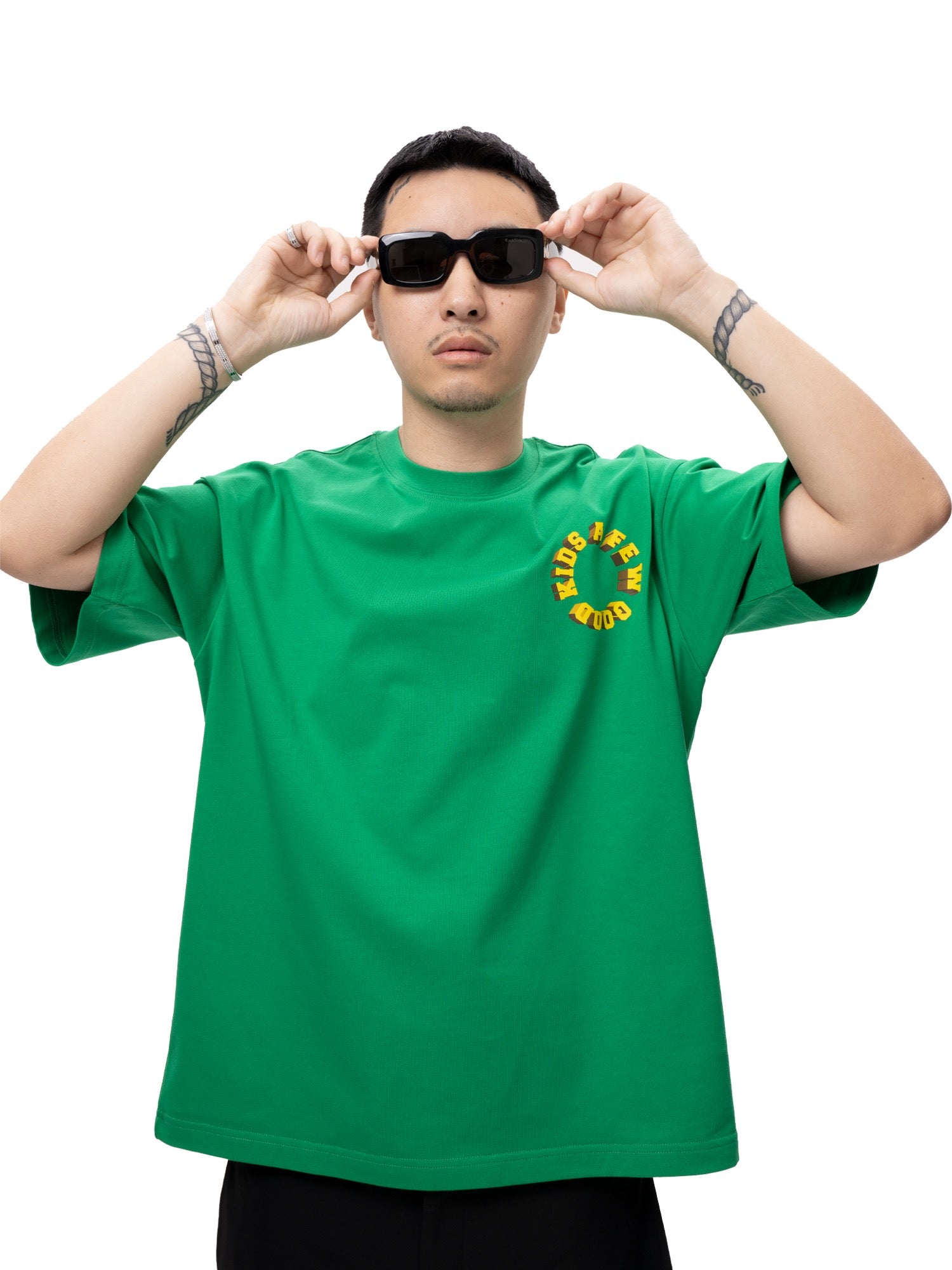 DONCARE(AFGK) “Circle logo short sleeve tee”