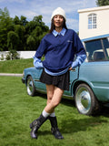 Two Piece Long Sleeves Polo Shirt