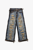 Imperior Baggy Jean Blue / Black Wash